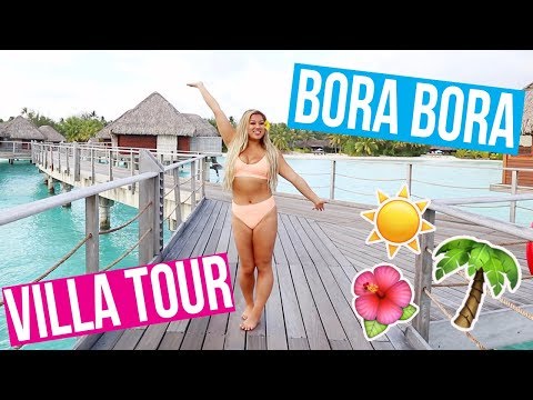 PRIVATE BORA BORA VILLA TOUR!! MOST INSANE RESORT EVER!