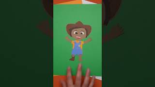 Design Nina The Halloween Cowgirl! 🤠 Create Craft & DIY With CoComelon #shorts #cocomelon