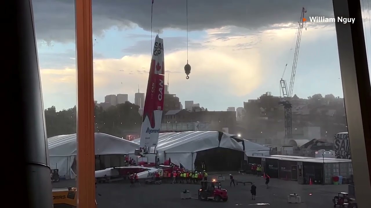 ‘Hurricane-Like’ Winds Destroy Canada’s Sail at Boat Race