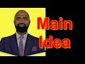 Understanding the Main Idea