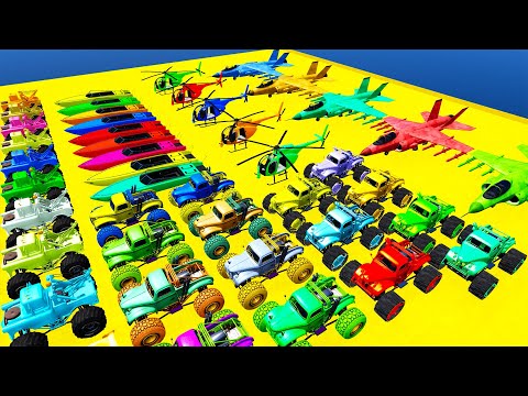 GTA V Mods Super Stunt Car Racing Challenge By HOMEM-ARANHA With Amazing Super Cars Off Road Jeeps