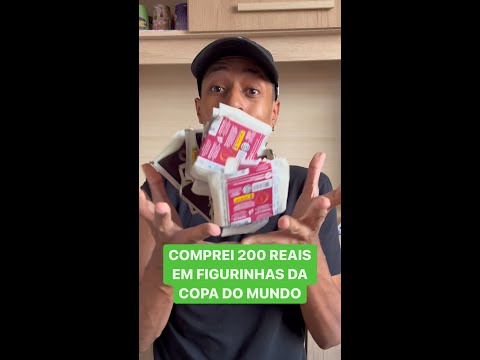COMPREI 200 REAIS EM FIGURINHAS DA COPA ?