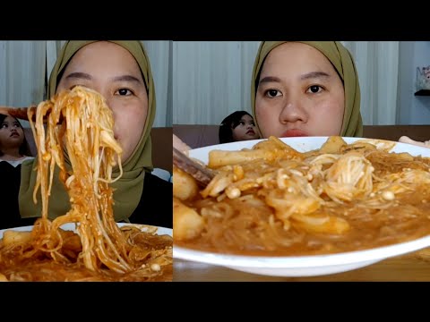 MUKBANG BIHUN TOPOKKI PEDAS