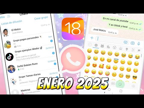 ✅Whatsapp Estilo Iphone | Descargar WHATSAPP Estilo Iphone 🤩 Ultima versión 2025 😱