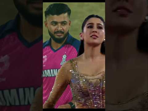 Riyan Parag flirting with Sara Ali Khan #riyanparag #saraalikhan
