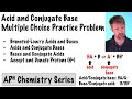 Conjugate Acids and Bases Concepts