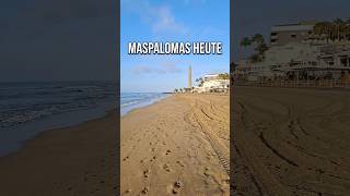 Das aktuelle Wetter in Kurzform.....Maspalomas 17.9.26 #beach #dunasdemaspalomas #urlaub