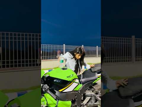 Tag your badmash dost 😅 || Ayasha Roy || #youtubeshorts #kawasaki10r #sorts #zx10r #dosti