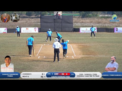 Chandan Naik batting | Mandrem Champions Trophy 2025