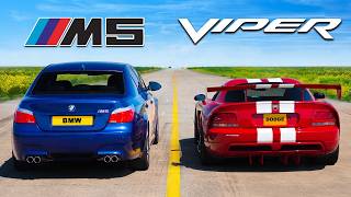 BMW M5 V10 kontra Dodge Viper V10: WYŚCIG