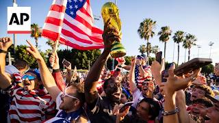 YouTube video thumbnail: 'Red Card was Controversial': Fans React to USA's World Cup win vs Bosnia-Herzegovina