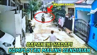 mantan pendekar beraksi !! hadang kawanan maling #malingapes #news #mhstv #cctv