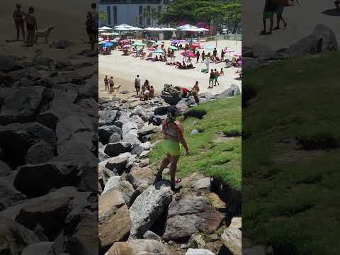 🏝️  Beautiful Beach | Rio de Janeiro, Brazil #shorts #beach #brazil