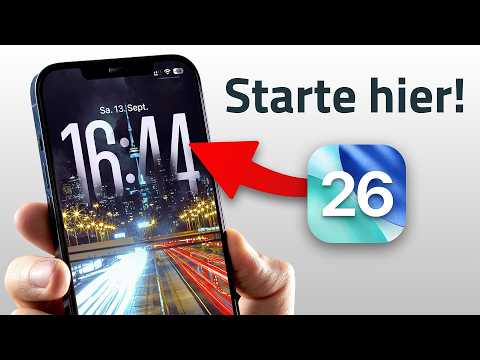 iOS 26 ist da - Starte mit diesen 12 Funktionen!