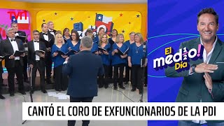 Revive la gran presentación del coro de exfuncionarios de la PDI en "El Medio Día" | El medio día