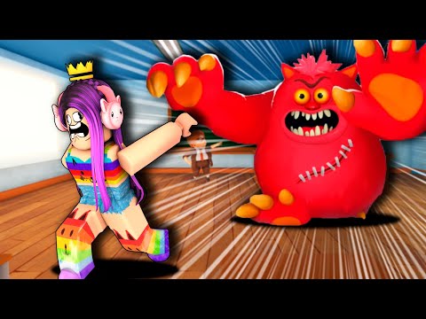 ESCAPE do GRANDE MONSTRO que INVADIU a ESCOLA - (Grande Fuga da Escola)  ROBLOX