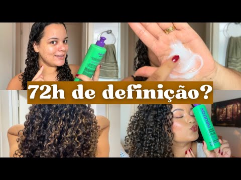 FINALIZA E ANALISA:  CREME CACHOS E ONDAS LANÇAMENTO NEUTROX - 72h de definição?