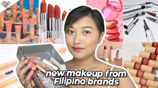 TRYING OUT NEW FILIPINO MAKEUP PRODUCTS | COLOURETTE FIRST BASE, ISSY & CO, HAPPY SKIN, BLK COSMETIC