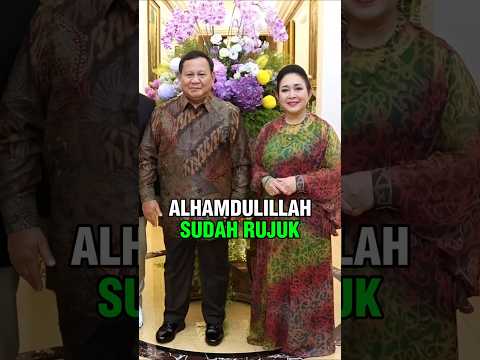ALHAMDULILLAH SUDAH RUJUK?