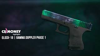 Glock-18 Gamma Doppler Phase 1 Gameplay video