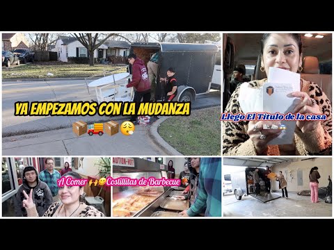 ASÍ FUE LA PRIMERA MUDANZA 📦🚚TODOS AYUDANDO😓😮‍💨 LLEGÓ ALGO MUY IMPORTANTE 📩🙀AL FIN 🤩🏠