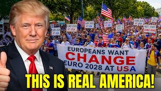 Europeans Are Demanding to Host EURO 2028 in America — Left Millions of Americans Shocked