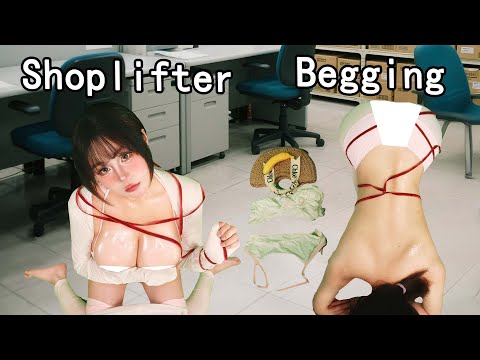 Shoplifter Begging! ASMR Hot Housewife Gives You Mic Pumping & Mouth Sound Ear Eating