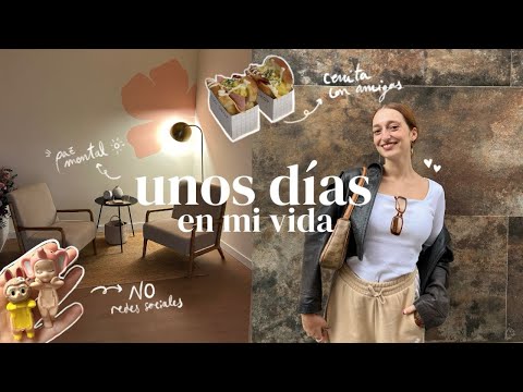 unos días tranquilos y reales conmigo #vlog 🌟 desconectando de rrss & girl therapy 🧘🏼‍♀️🍞 irene rain