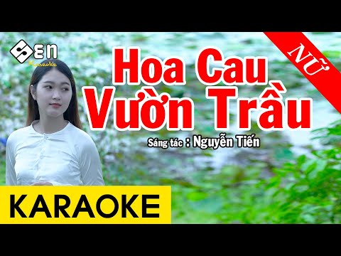 Karaoke Hoa Cau Vườn Trầu Remix Tone Nữ Nhạc Sống – Beat Chuẩn Cực hay