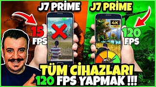 TÜM CİHAZLARI 120 FPS YAPMA TAKTİĞİ 2024 GELDİ KAÇIRMA MOBİL EMÜLATÖR KASMA SORUNLARI PUBG MOBİLE