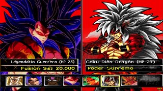 Luché de nuevo contra el MAS FUERTE del JUEGO! Goku Dios Dragon Supremo | Aleatorios con Jhkuno 89