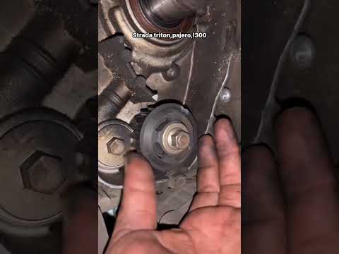 Top Timingbelt dalam, #Mitsubishi #strada #pajerosport #L300 #mechanic #belajarotomotif