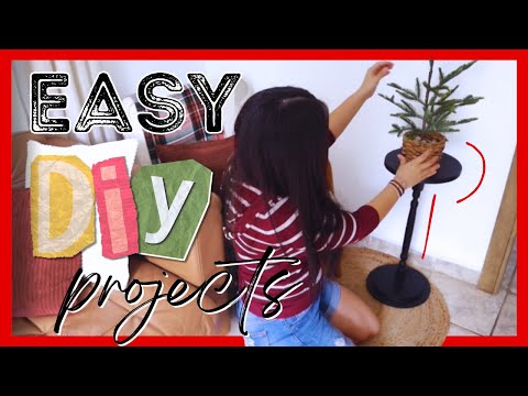 DIY Side Table | CHRISTMAS DECOR IDEAS + Nook Area