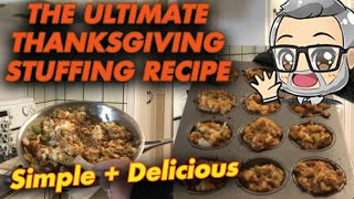 The best Thanksgiving stuffing recipe and its easy to make!
