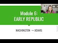 Challenges of the Early Republic
