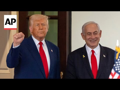 YouTube video thumbnail: 3 Things to Know About Trump and Netanyahu's Meeting in Washington