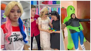 Harley Quinn Goes Pranking Everyone 😡 - Girl Abducted By Bliens 👽🔥 by Su Hao #shorts