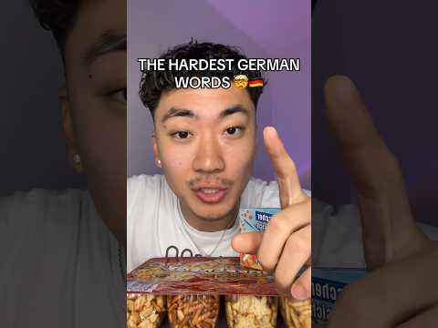 WHAT COULD THAT LAST WORD EVEN MEAN ???❗️#germany #hardestwords #eatingshowasmr #trending