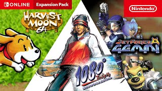 1080? Snowboarding, Harvest Moon 64, Jet Force Gemini join Nintendo Switch Online today