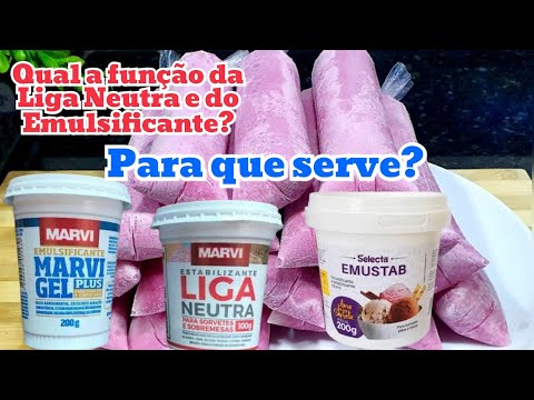 VOCÊ SABE PARA QUE SERVE A LIGA NEUTRA, O EMULSIFICANTE E O EMUSTAB? ASSISTE ESSE VÍDEO E DESCUBRA!