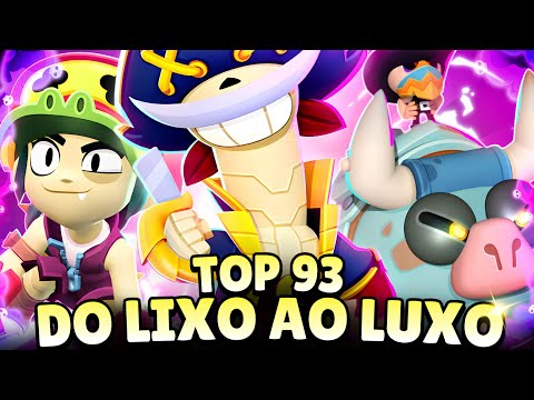 TOP 93! TODOS os BRAWLERS de PIOR ATÉ MELHOR no BRAWL STARS! (V 14.0)