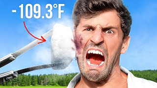 Creating the WORST Dry Ice Injuries For Science!
