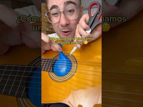 ¿Cómo suena si pinchamos un globo dentro?🤔