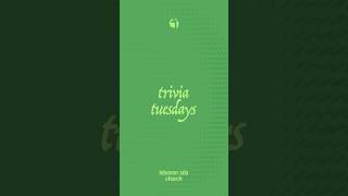 Bible Trivia | Stewardship Emphasis Day