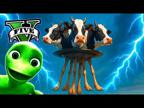 DAME TU COSITA GANHOU a ARMADURA da VACA SATURNO SATURNITA de 3 CABEÇAS no GTA 5