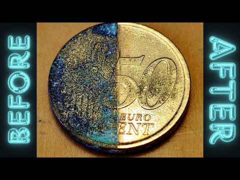 Coin Restoration Satisfying #iconiccoins #satisfying #asmr