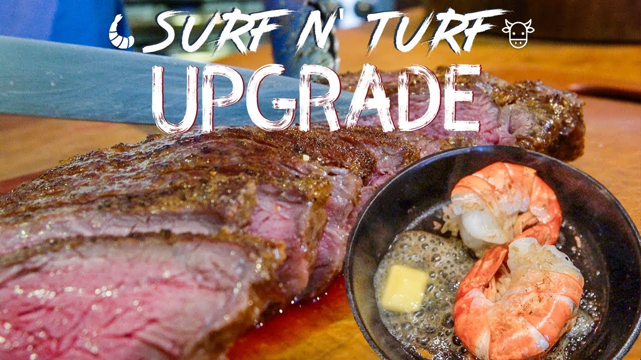 The best steak and shrimp dinner 4k #32