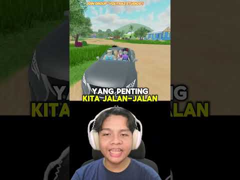 Ipin Ehsan Meimei Kak Ros Naik Mobil di Roblox #roblox