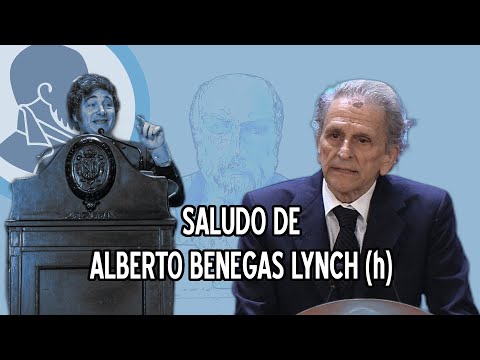 Saludo de Alberto Benegas Lynch (hijo) con motivo del Premio Juan de Mariana a Javier Milei