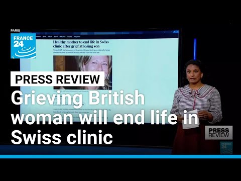 YouTube video thumbnail: After Losing her son, Healthy British Woman Will Legally end her Life in Swiss Clinic